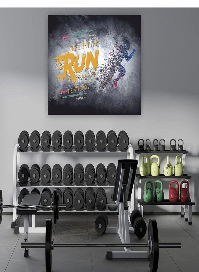 DECOR PRODUCTION Gym Quote Motivational Wallpaper Poster | Wall Sticker |Self Adhesive Vinyl for Fitness Room, Office Decor,Home Decor, Bedroom, Hall, Gym Room etc(Size-24x36 inch)_05 (Design 02) - Image 3